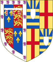 Arms of Anne de Mortimer, Countess of Cambridge.svg