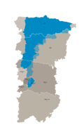 Distribuição geográfica.