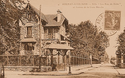 Aulnay, avenue de la Croix-Blanche.