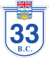 Highway 33 shield