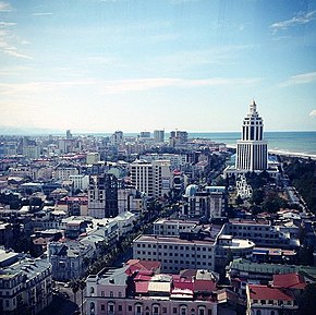 View on Batumi