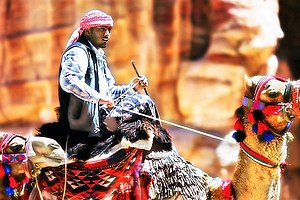 Traditional Bedouin in Southern Jordan