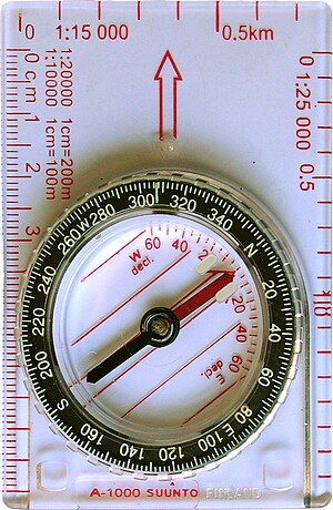 Hiking compass