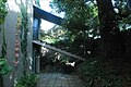 The entrance to the Walsh Street home. The staircase leads from street level to the first floor.