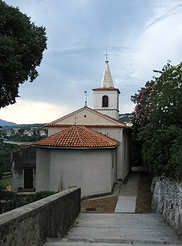 Kyrkans baksida år 2008.