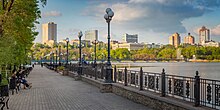 Donetsk, economic center of Donbas Donetsk Scherbakov Park.jpg