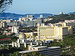 Centre-ville de Kota Kinabalu depuis Kopungit Hill.