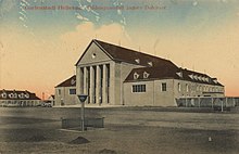 Bildungsanstalt Dalcroze (das spätere Festspielhaus Hellerau) kurz nach Fertigstellung 1911