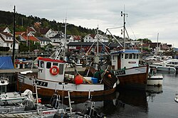 Drøbak from harbor area