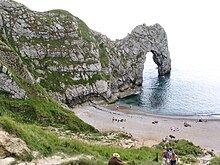 photograph of Durdle Door arch near Lulworth