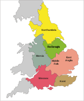 Earldoms of England c. 1025 Earldoms of Anglo-Saxon England.svg