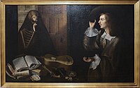 Pedro de Camprobín zugeschrieben: Der Kavalier und der Tod, Hospital de la Santa Caridad, Sevilla