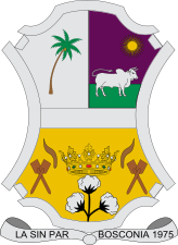 Герб города и муниципалитета Боскония (Колумбия)