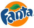 L'ancien logo de Fanta jusqu'à début 2016.