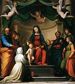 Mariage de sainte Catherine1511, Louvre