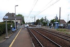 Gare d'Amilly-Ouerray.