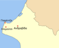 Η Γλαρέντζα (σημερινή Κυλλήνη), το κάστρο Χλεμούτσι (σημερινό Κάστρο Κυλλήνης) και η πρωτεύουσα του Πριγκιπάτου της Αχαΐας, Ανδραβίδα