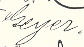 signature de Friedrich Geyer