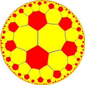 Truncated order-7 square tiling