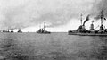 行駛中的公海艦隊（德語：Hochseeflotte）（1917）