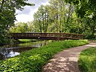 Holzbrücke am Freibad