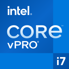 The 2020 Intel badge representing the Core i7 brand combined with the vPRO platform marketing term Intel Core i7 vPro 2020 logo.svg