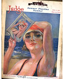Обложка журнала Judge, 11 июня 1921
