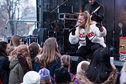 Julie Bergan, Lillehammer, 13. helmikuuta 2016.