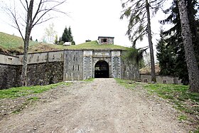 L'entrée du fort.