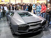 Rear view of the Lamborghini Reventón.