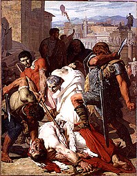 La Mort de Vitellius (1847), Parys, École nationale supérieure des beaux-arts.