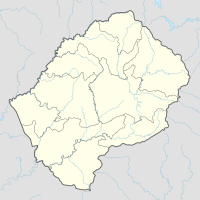 Mangeni is located in Lesotho