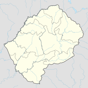 Moyeni, Quthing is located in Lesotho