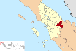 Reggenza di Labuhan Batu Meridionale – Mappa