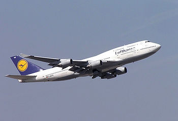 Boeing 747-400 der Lufthansa