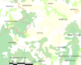 Ruffiac – Mappa