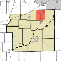 Location in Morgan County