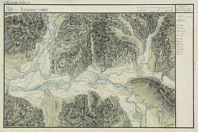 Apșa în Harta Iosefină a Comitatului Maramureșului, 1782-85