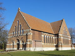 Vue générale de l'édifice.