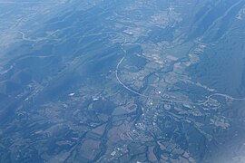 Aerial view of Moorefield