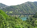 Most preko Neretve, južno od Jablanice