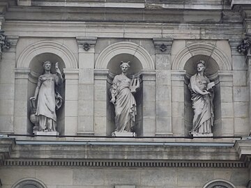 La Science (1872), au milieu, musée-bibliothèque de Grenoble.