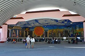 "Mural Tula Eterna", en Tula de Allende (1997).