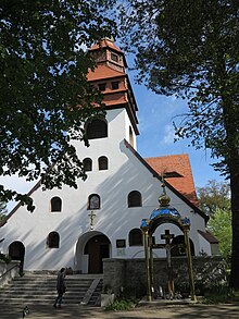 Frühere evangelische, heute autokephal orthodoxe Kirche in Malczyce