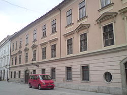 Pálffyovský palác v Panské ulici v Bratislavě