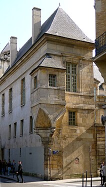 Ecke Rue Pavée (rechts) und Rue des Francs-Bourgeois (links)