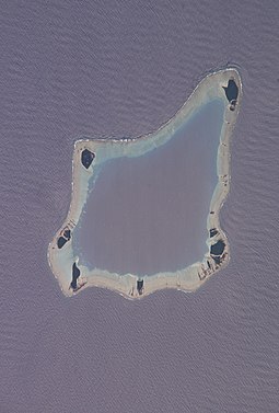 Localização Ilhas Palmerston