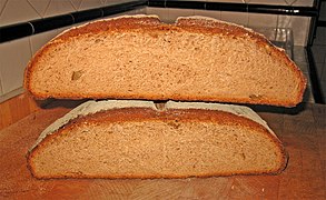 Pane fatto con farina di castagne
