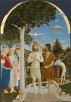 The Baptism of Christ, 1442 (National Gallery, London)