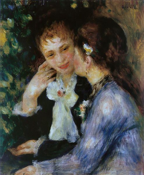 "Боль уходит, а красота остается..." - Страница 5 494px-Pierre-Auguste_Renoir_-_Confidences